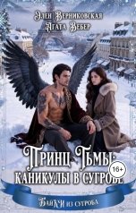 обложка книги Элен Верниковская, Агата Вебер "Принц Тьмы. Каникулы в сугробе"
