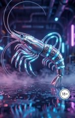 обложка книги Ярик Гриб "Слизнячок Бобби: Биомеханический морской усач. 3 Серия. 3 Сезон."