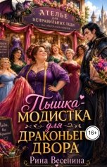 обложка книги Рина Весенина "Пышка-модистка для драконьего двора"