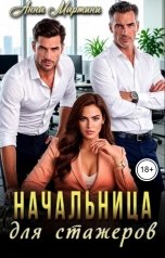 обложка книги Анна Мартини "Начальница для стажеров"