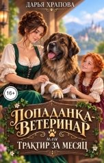обложка книги Дарья Храпова "Попаданка-ветеринар или Трактир за месяц"