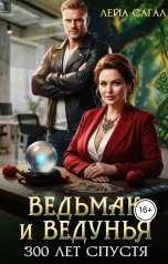 обложка книги Лейа Сагал "Ведьмак и Ведунья. 300 лет спустя"