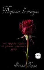 обложка книги Энола Брук "Дорога вслепую"