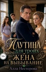 обложка книги Алла Нестерова "Паутина для троих. Жена на выбывание"