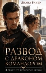 обложка книги Диана Бауэр "Развод с драконом командором. Я спасу его проклятый легион"