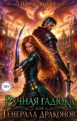 обложка книги Нири Эмбер "Ручная гадюка для генерала драконов"