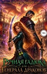 обложка книги Нири Эмбер "Ручная гадюка для генерала драконов"