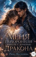 обложка книги Рина Весенина "Меня похоронили вместе с дочерью дракона"