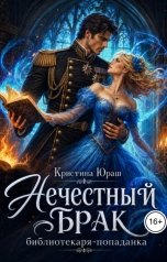 обложка книги Кристина ЮРАШ "Нечестный брак библиотекаря - попаданки"