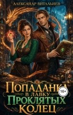 обложка книги Александр Витальиев "Попаданка в лавку проклятых колец"