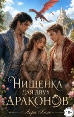 обложка книги Лора Холе "Нищенка для двух драконов"