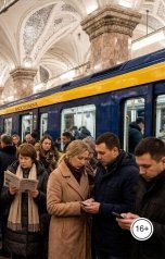 обложка книги Vadim Romanikov "Подземный понедельник: неожиданные радости московского метро"