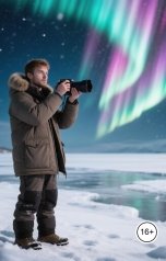 обложка книги Vadim Romanikov "Охота на Аврору: как я перестал бояться и полюбил полярную ночь"