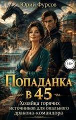 обложка книги Юрий Фурсов "Попаданка в 45. Хозяйка горячих источников для опального дракона-командора"