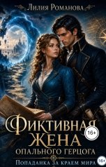 обложка книги Лилия Романова "Фиктивная жена опального герцога. Попаданка за краем мира"