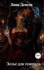 обложка книги Лина Денсен "Зелье для генерала"