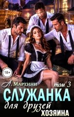 обложка книги Анна Мартини "Служанка для друзей хозяина 3"