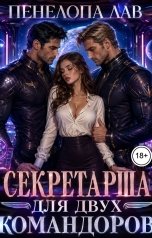 обложка книги Пенелопа Лав "Секретарша для двух командоров"