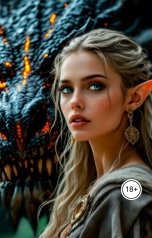 обложка книги Виктория Бородинова "Эльфийка и дракон"