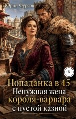 обложка книги Юрий Фурсов "Попаданка в 45. Ненужная жена короля-варвара с пустой казной"