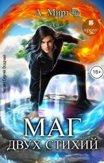 обложка книги А. Мирт "Маг двух стихий"