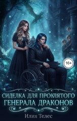 обложка книги Илия Телес "Сиделка для проклятого генерала драконов"