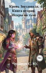 обложка книги Чувашов С. Ю. "Кровь Звездопада. Книга вторая. Искры во тьме"