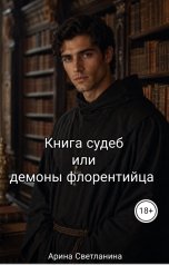 обложка книги Арина Светланина "Книга судеб, или демоны флорентийца"