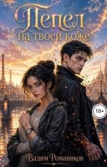обложка книги Вадим Романиков "Пепел на твоей коже"