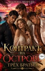 обложка книги Клара Морган "Контракт на острове трёх братьев"