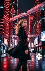 обложка книги Victoria Virel "Запретный Нео-город пороков"
