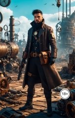 обложка книги Виктория Бородинова "Стимпанк, любовь и секс"