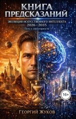 обложка книги Георгий Жуков "Книга предсказаний: эволюция искусственного интеллекта 2026-2035"