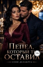 обложка книги Соня Делакруа "Пепел, который ты оставил"