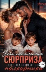 обложка книги Эйприл Янг "Два пятилетних сюрприза для настоящего полковника"