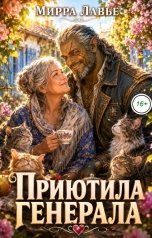 обложка книги Мирра Лавье "Приютила генерала"
