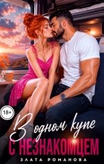 обложка книги Злата Романова "В одном купе с незнакомцем"