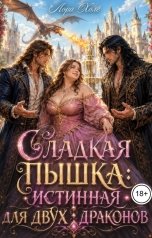 обложка книги Лора Холе "Сладкая пышка: истинная для двух драконов"