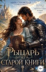 обложка книги Мира Строфская "Рыцарь из старой книги"