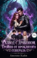 обложка книги Авелия Кайн "Развод с драконом. Тройня от проклятого генерала"