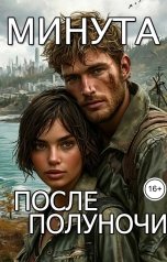 обложка книги Вика Романова "Минута после полуночи"