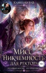 обложка книги Камелия Рав "Мисс Никчемность для ректора"