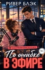 обложка книги Ривер Блэк "По ошибке в эфире"
