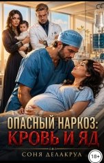 обложка книги Соня Делакруа "Опасный наркоз: Кровь и яд"