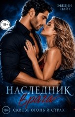 обложка книги Эвелин Найт "Наследник врага. Сквозь огонь и страх"