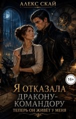 обложка книги Алекс Скай "Я отказала дракону-командору. Теперь он живёт у меня"