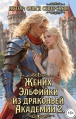 обложка книги Ольга Северская "Жених Эльфийки из Драконьей Академии 2 том"