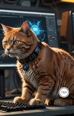 обложка книги Foxly Galaktika "Мой кот тестировщик"