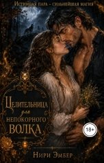 обложка книги Нири Эмбер "Целительница для непокорного волка"