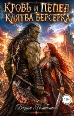 обложка книги Вадим Романиков "Кровь и пепел клятва берсерка"